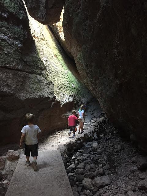 Balconies Cliffs and Cave Loop Hike